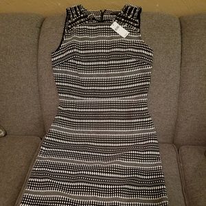 Banana Republic Black and White Dress